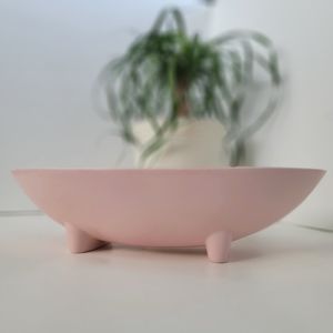 Vintage Hyalyn Pedestal Bowl Pottery